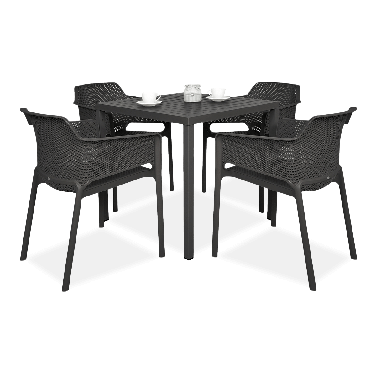 Zestaw Nardi NET/CUBE 80 4+1 Antracite