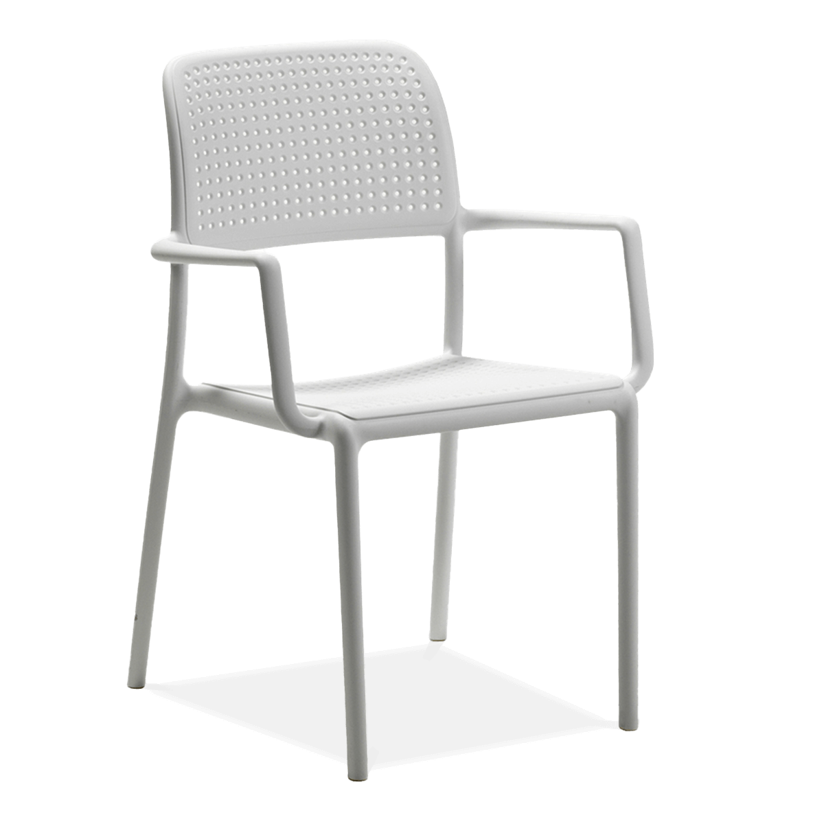 Nardi Krzesło ogrodowe Bora białe 40242.00.000