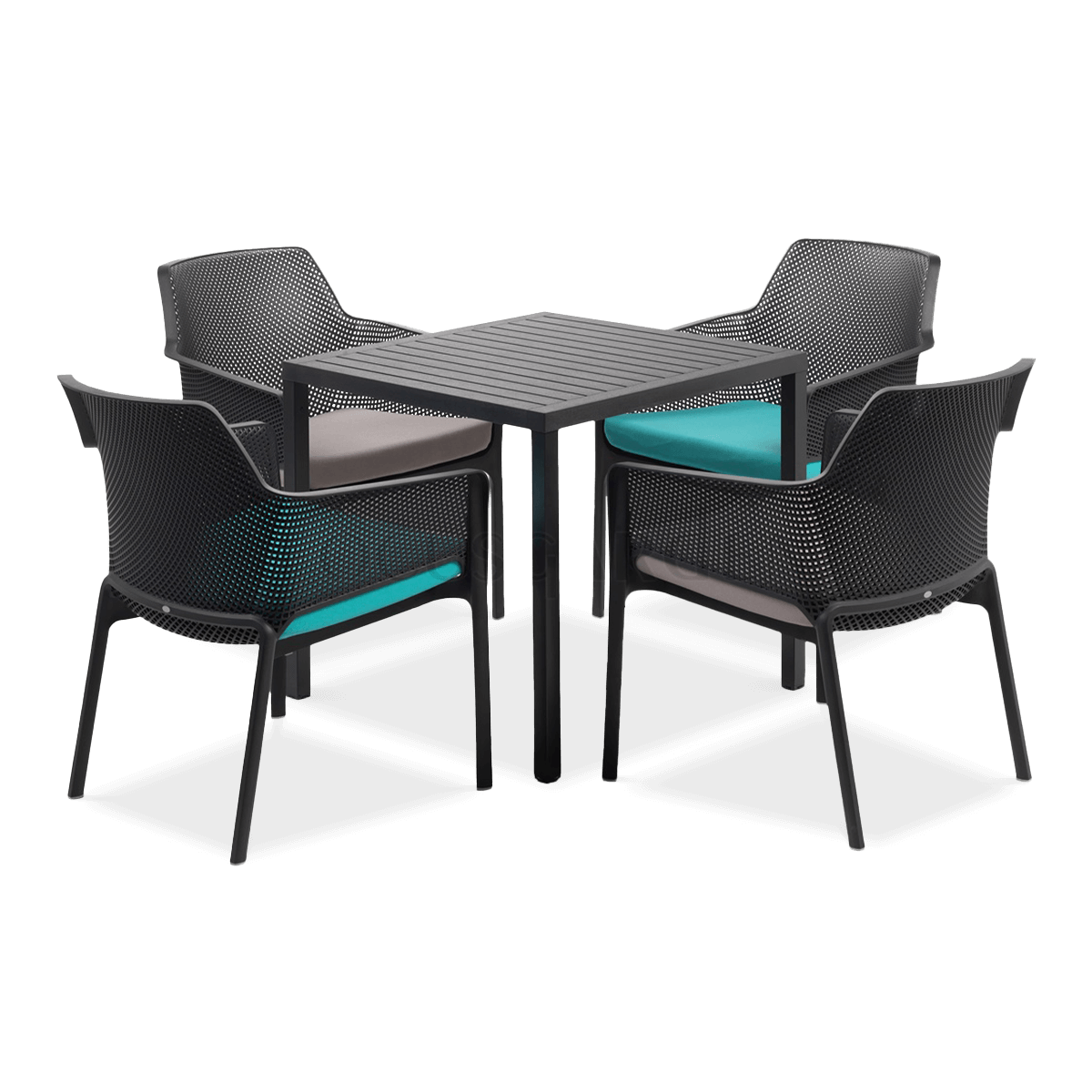 Zestaw Nardi NET RELAX/CUBE 80 4+1 Antracite