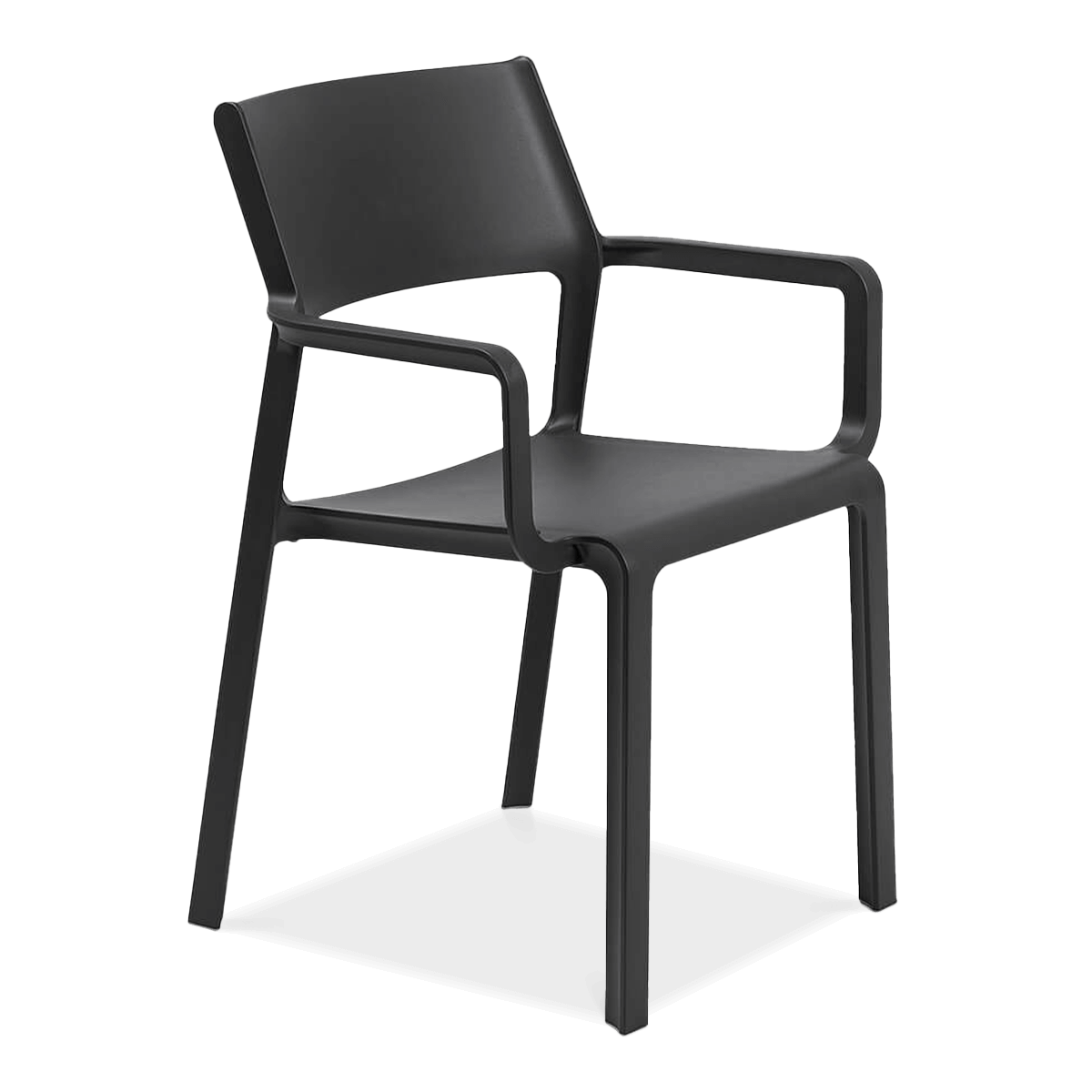 Nardi Krzesło Trill z podłokietnikami antracyt