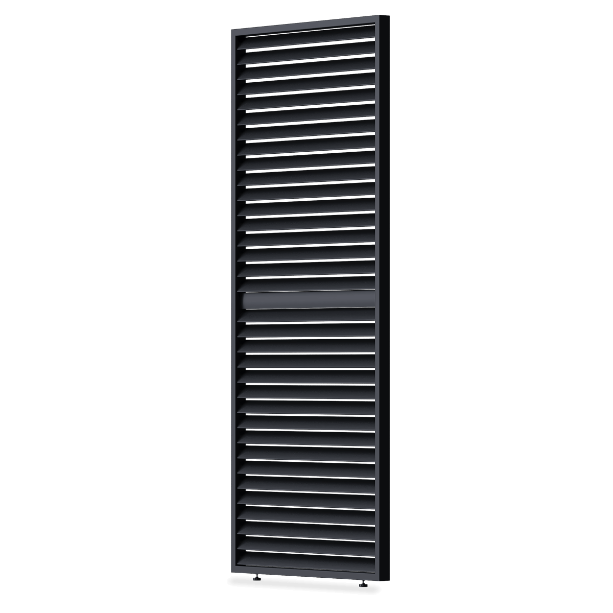 Panel żaluzjowy poziomy regulowany do pergoli ELEGANCE/DELUXE/FUSION 1 m Anthracite - Gutroof