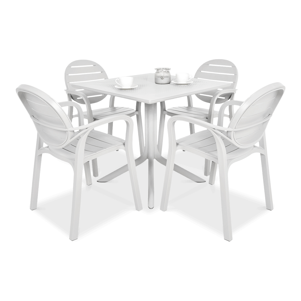 Meble Nardi PALMA/CLIP 4+1 Bianco