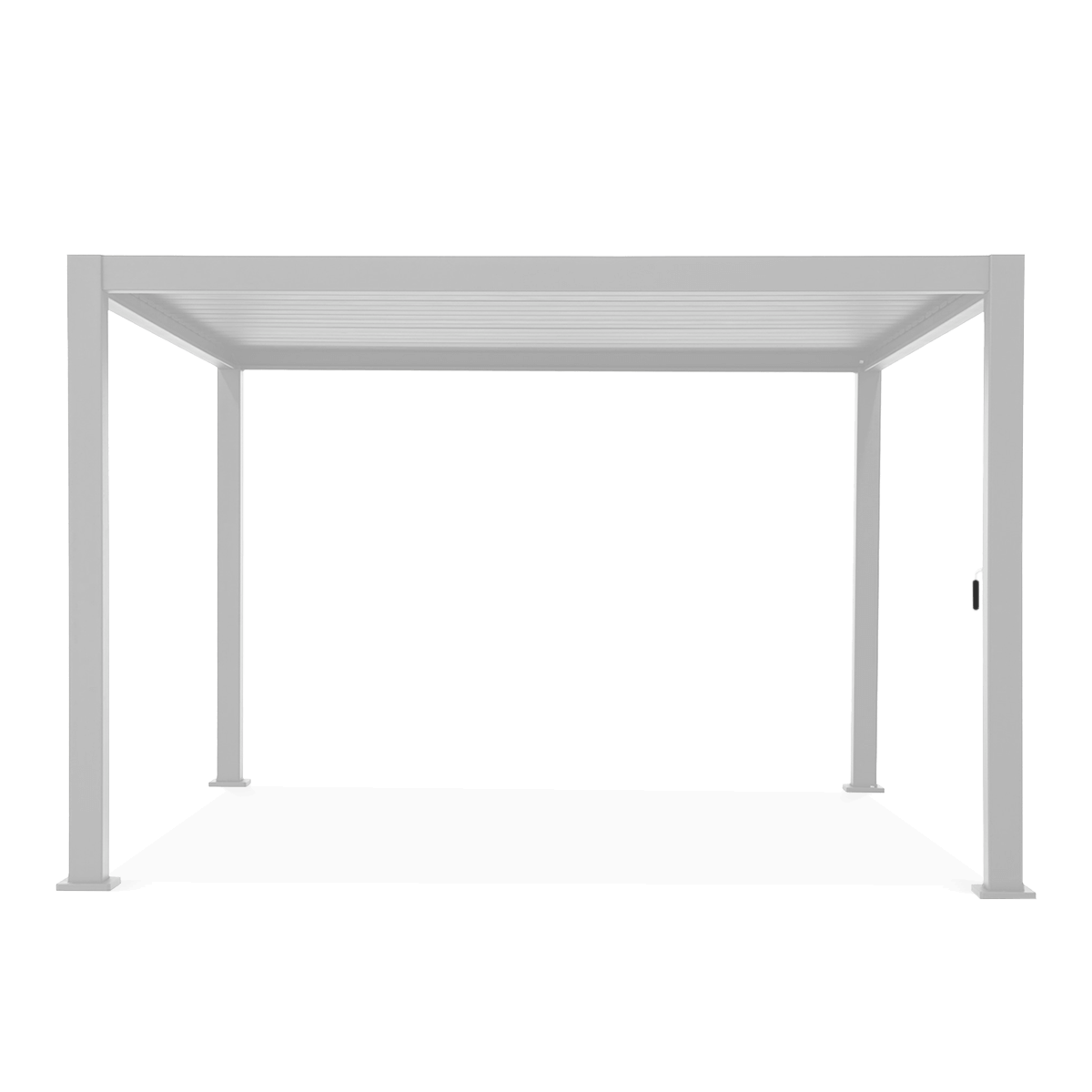 Pergola tarasowa ogrodowa 3x4 Premium White - Gutroof