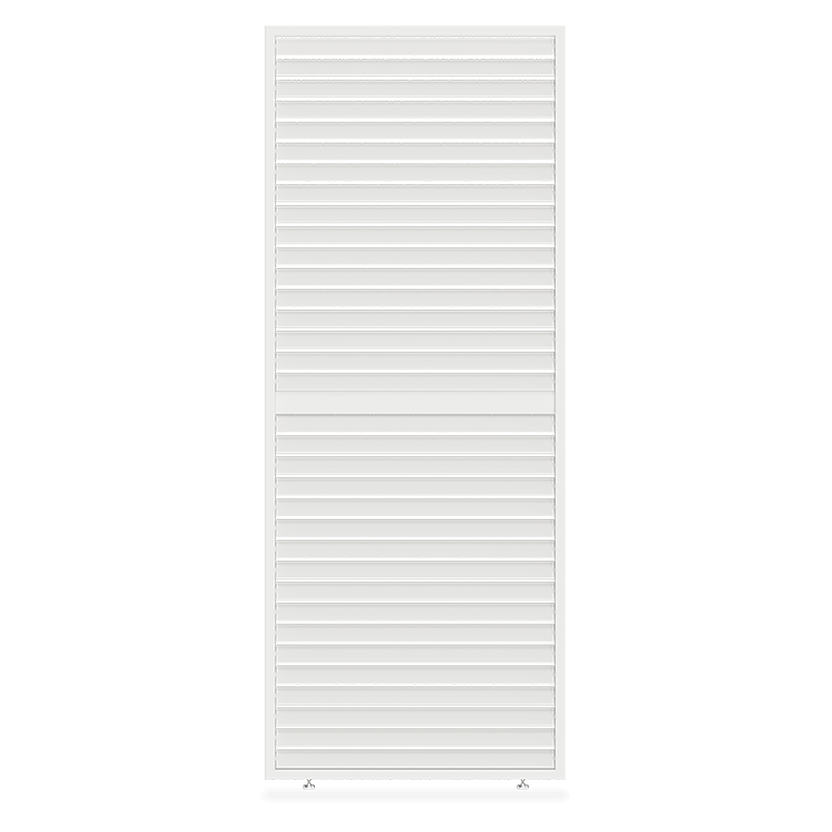 Panel żaluzjowy poziomy regulowany do pergoli ELEGANCE/DELUXE/FUSION 1 m White - Gutroof