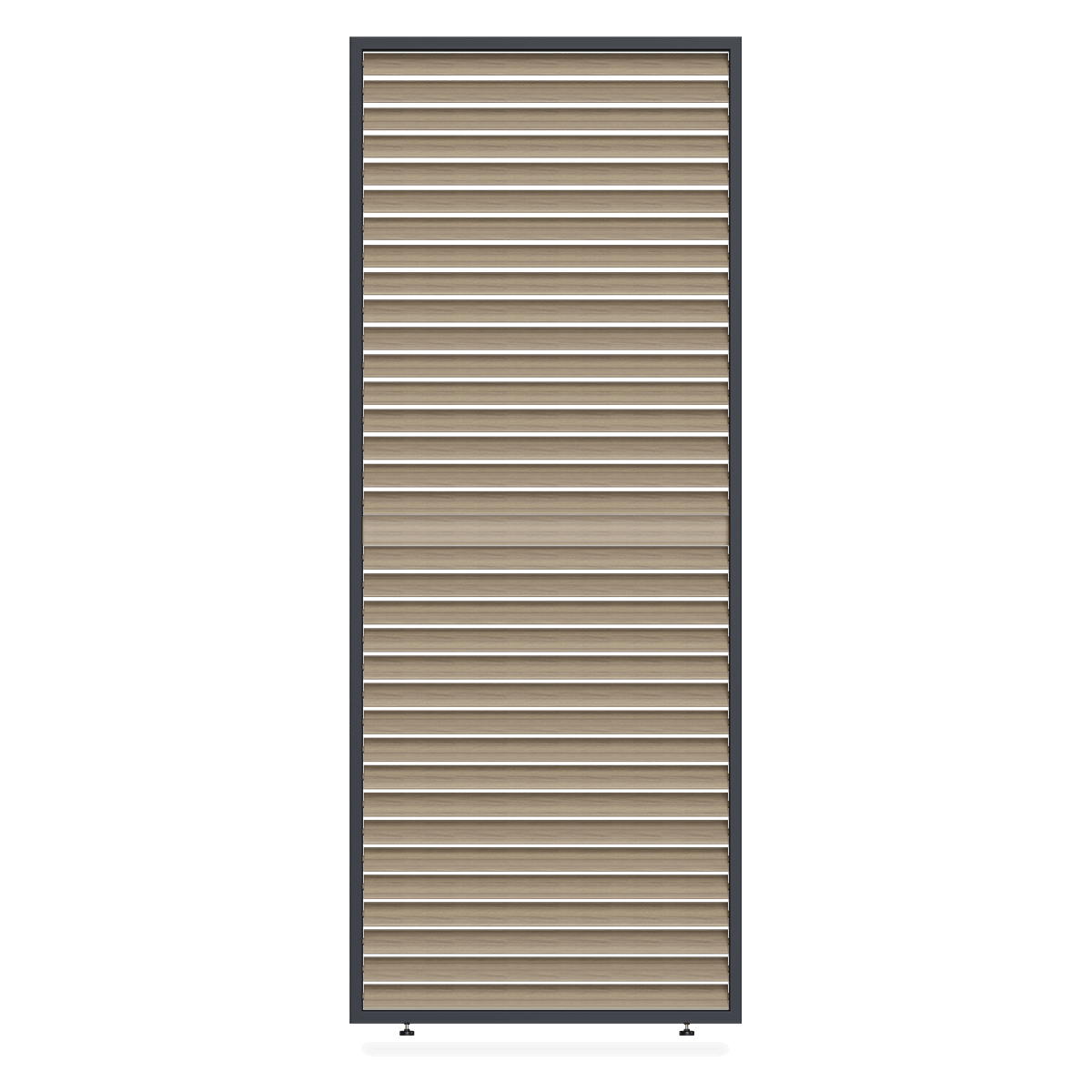 Panel żaluzjowy poziomy regulowany do pergoli ELEGANCE/DELUXE/FUSION 1 m Woodgrain - Gutroof