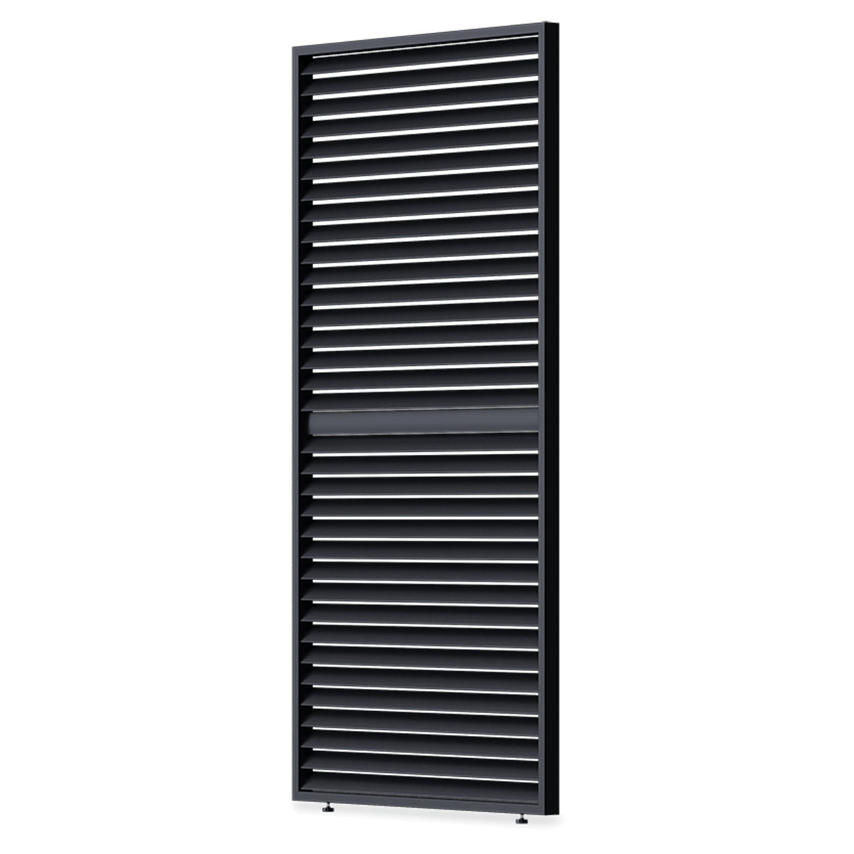 Panel żaluzjowy poziomy regulowany do pergoli ELEGANCE/DELUXE/FUSION 1.2 m Anthracite - Gutroof