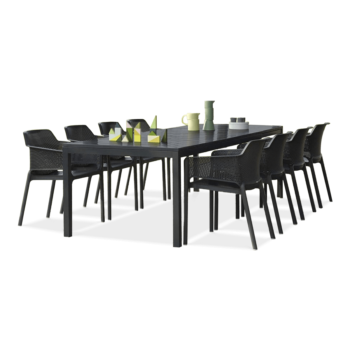 Zestaw ogrodowy Nardi NET/RIO - 8/210 Antracite