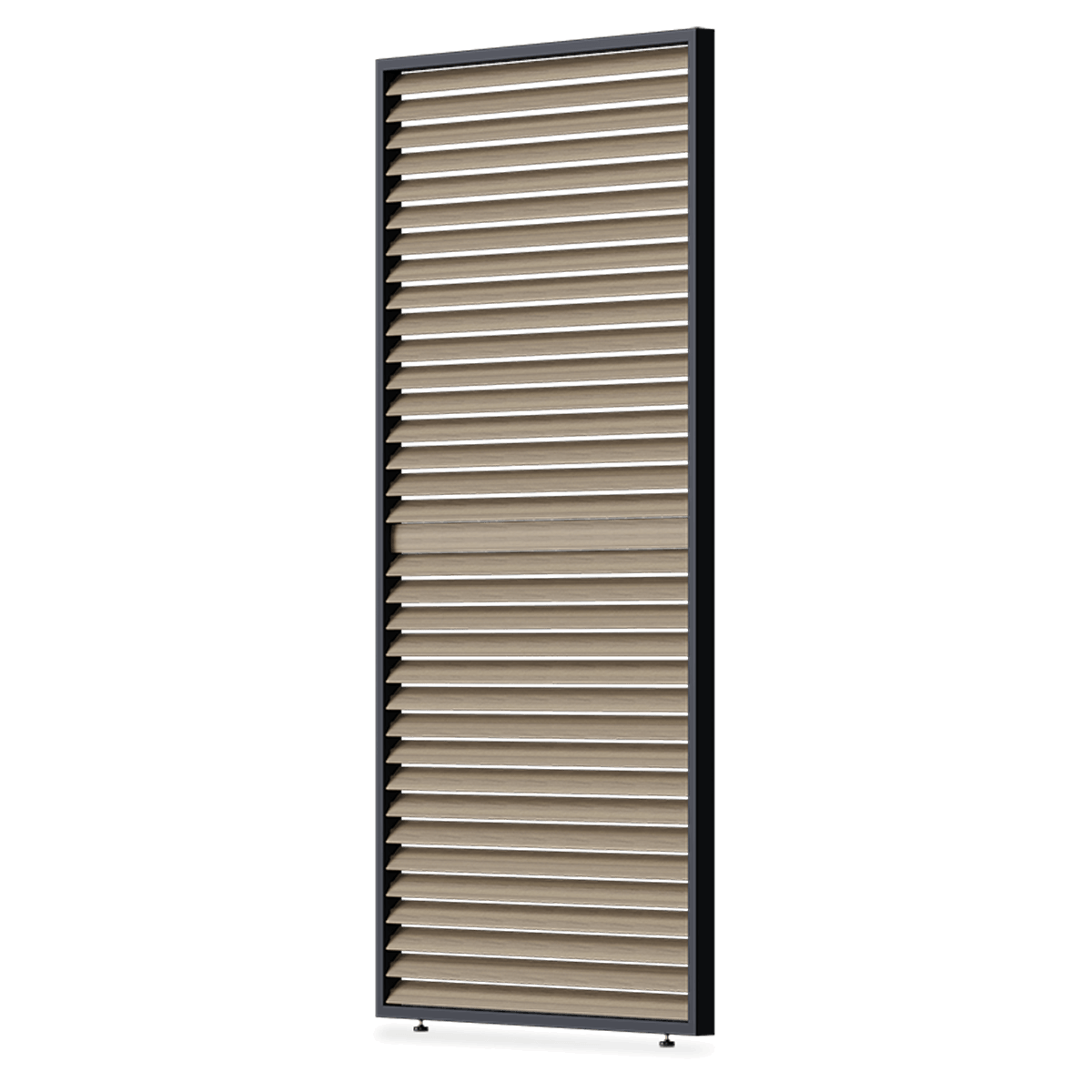 Panel żaluzjowy poziomy regulowany do pergoli ELEGANCE/DELUXE/FUSION 1.2 m Woodgrain - Gutroof