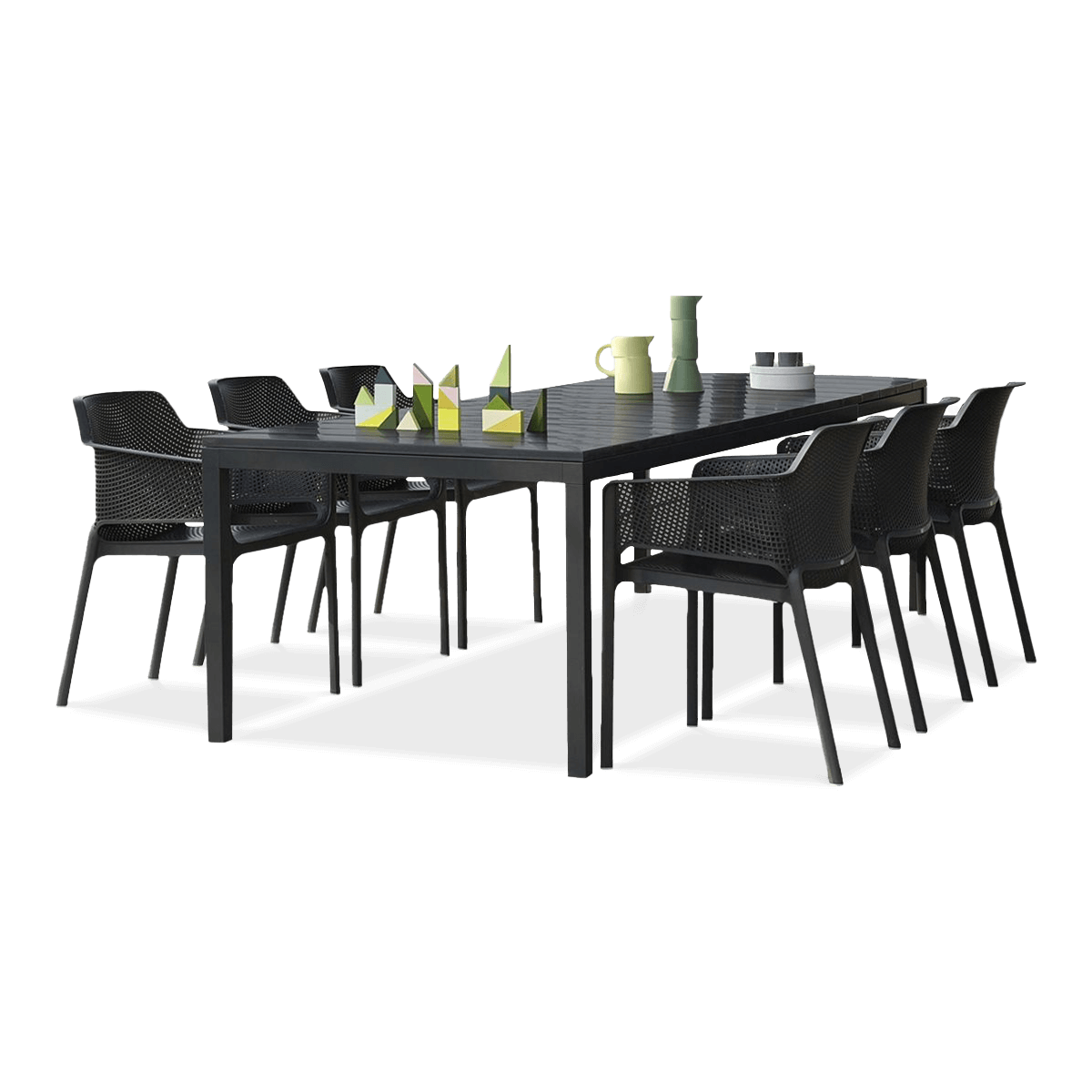 Zestaw ogrodowy Nardi NET/RIO - 8/140 Antracite