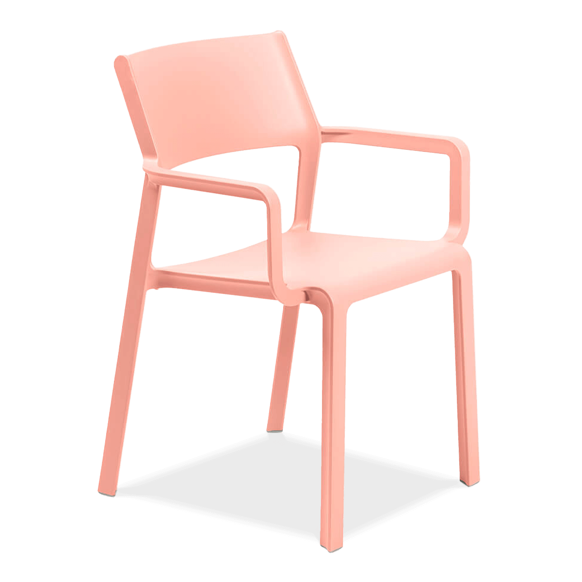 D2.Design Krzesło Trill z podłokietnikami różowe 206407