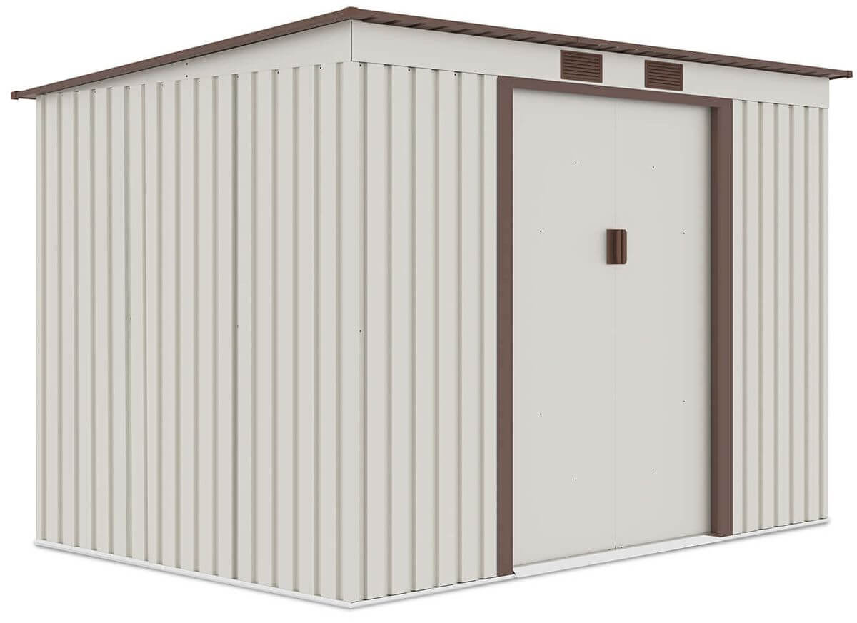 Domek Ogrodowy Oregon 261X171Cm Beige - Hardmaister