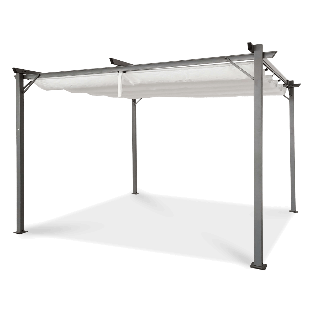 Pergola na taras SPRINT 3x4 Anthracite/White - HARDMAISTER