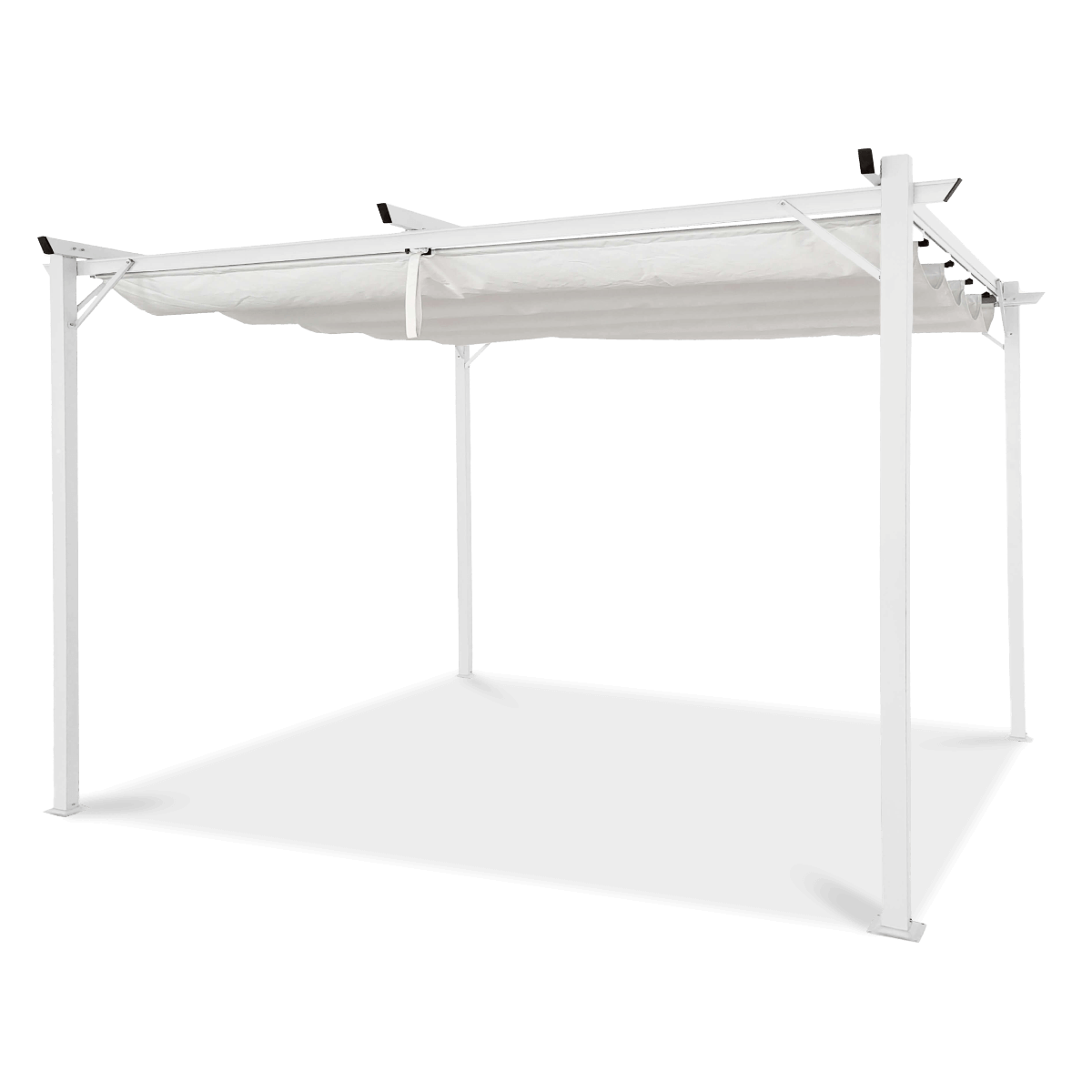 Pergola na taras SPRINT 3x4 White - HARDMAISTER