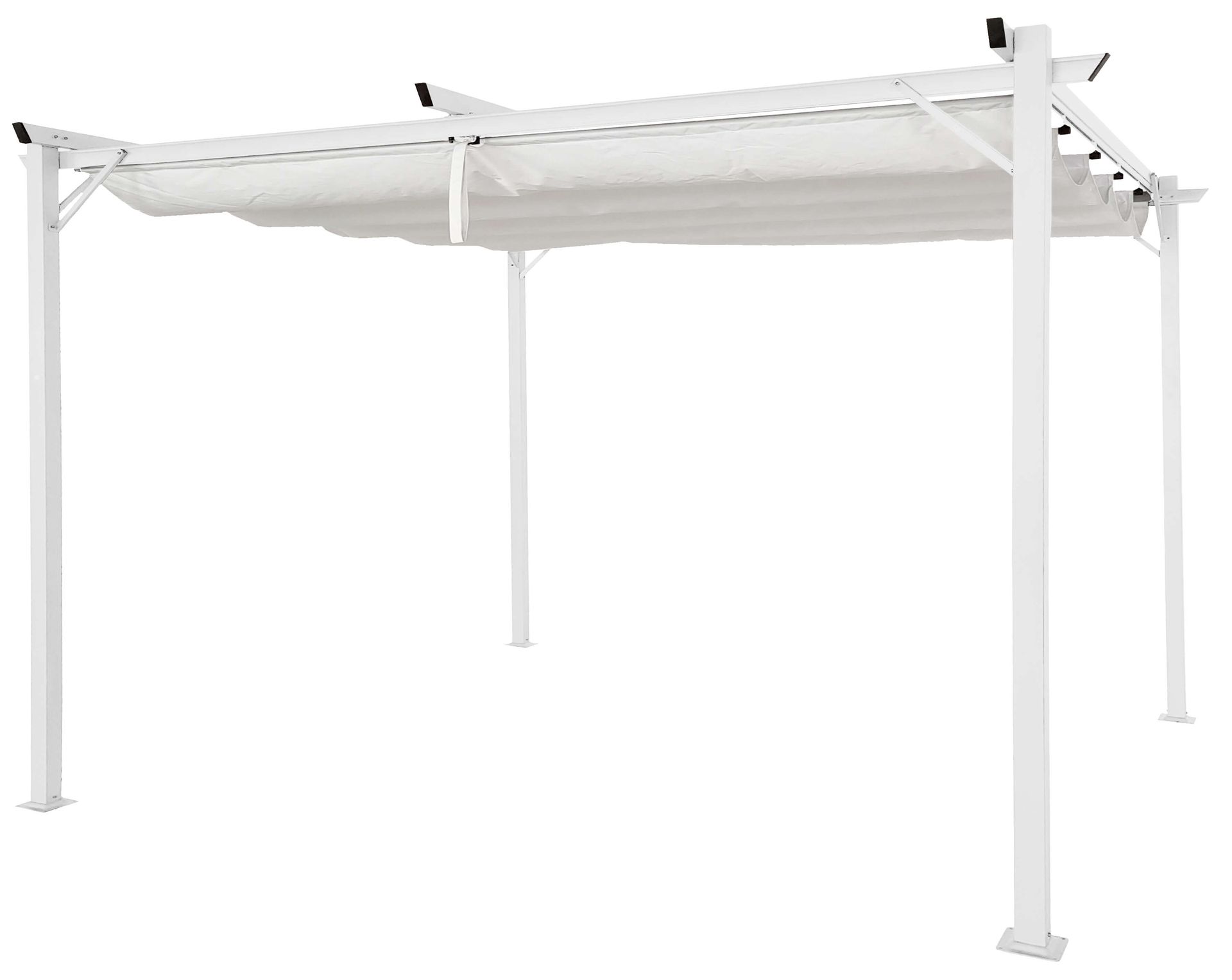 Pergola na taras SPRINT 3x4 White - HARDMAISTER