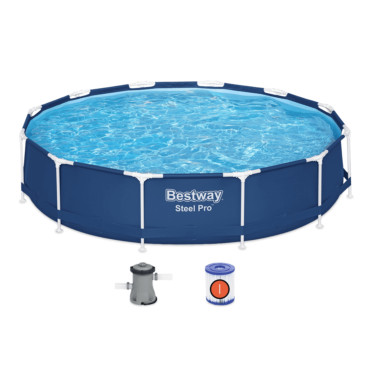 Basen stelażowy Ø366 x 76 cm Bestway