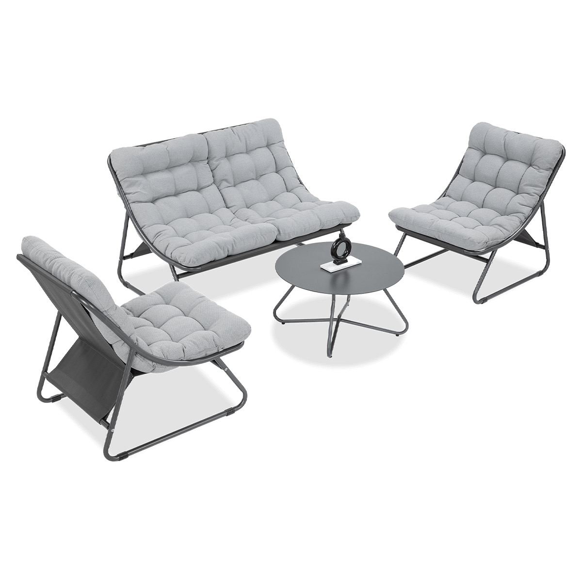 Zestaw ogrodowy VISTA CAFFE Light Grey - Focus Garden