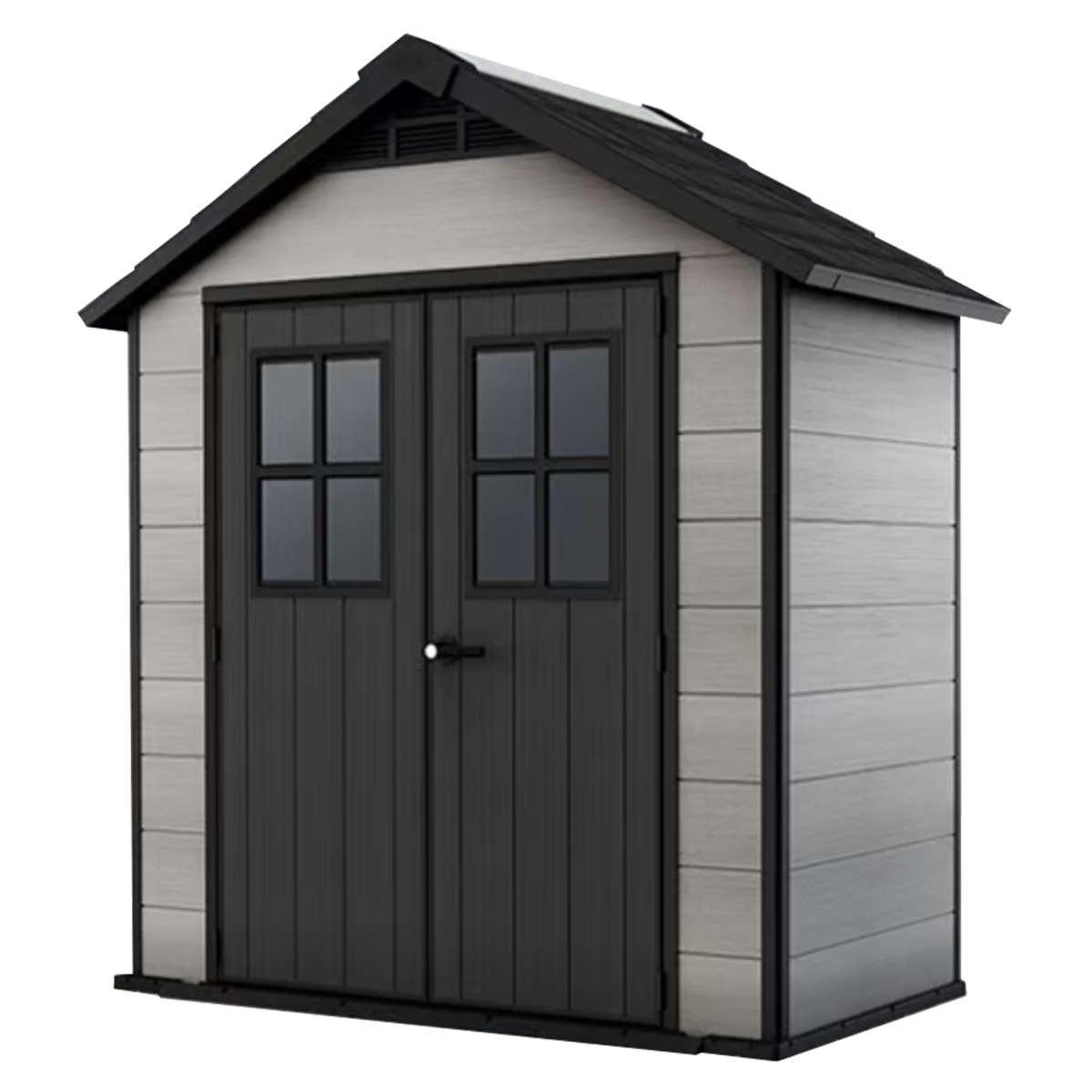 Keter OAKLAND 754 Domek ogrodowy, 210 x 125 x 253 cm, szary/antracyt 17197419