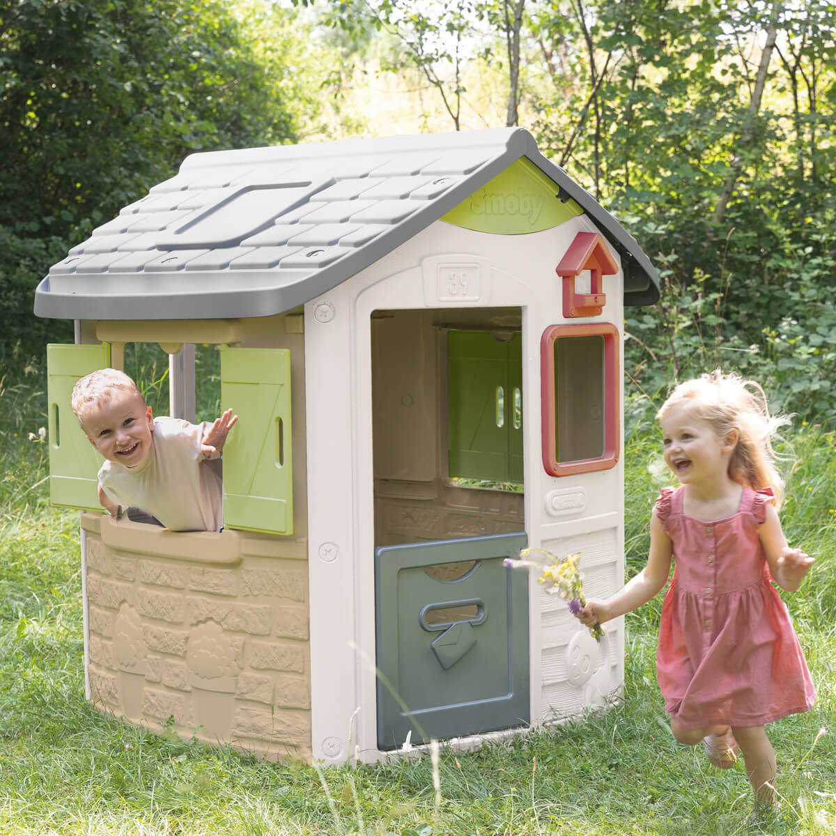 Domek dla dzieci Neo Jura 115,4 x 123,3 x 132 cm – Smoby