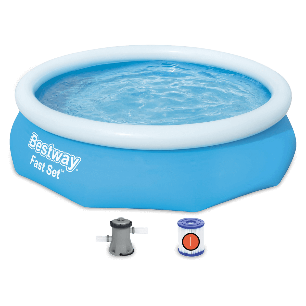 Bestway Basen dmuchany 305x76 cm + pompa