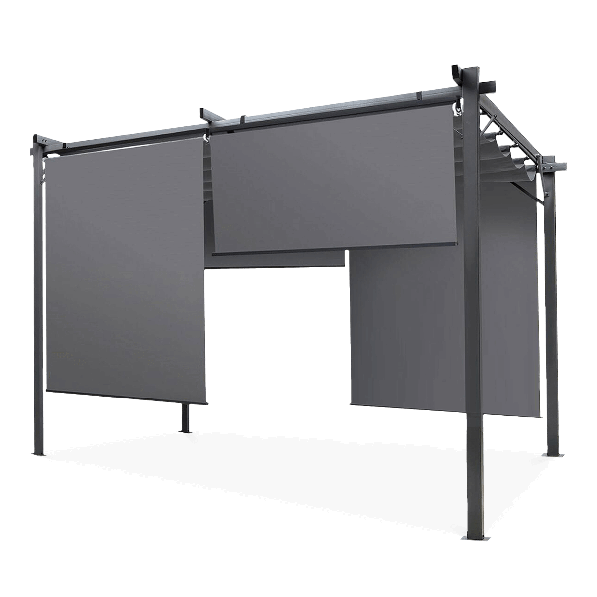 Zadaszenie na taras SPRINT PLUS 3x4 Anthracite/Grey - HARDMAISTER
