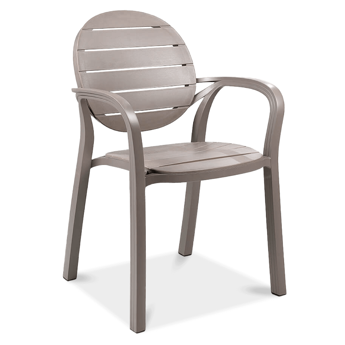 DKWADRAT Krzesło Palma brązowe