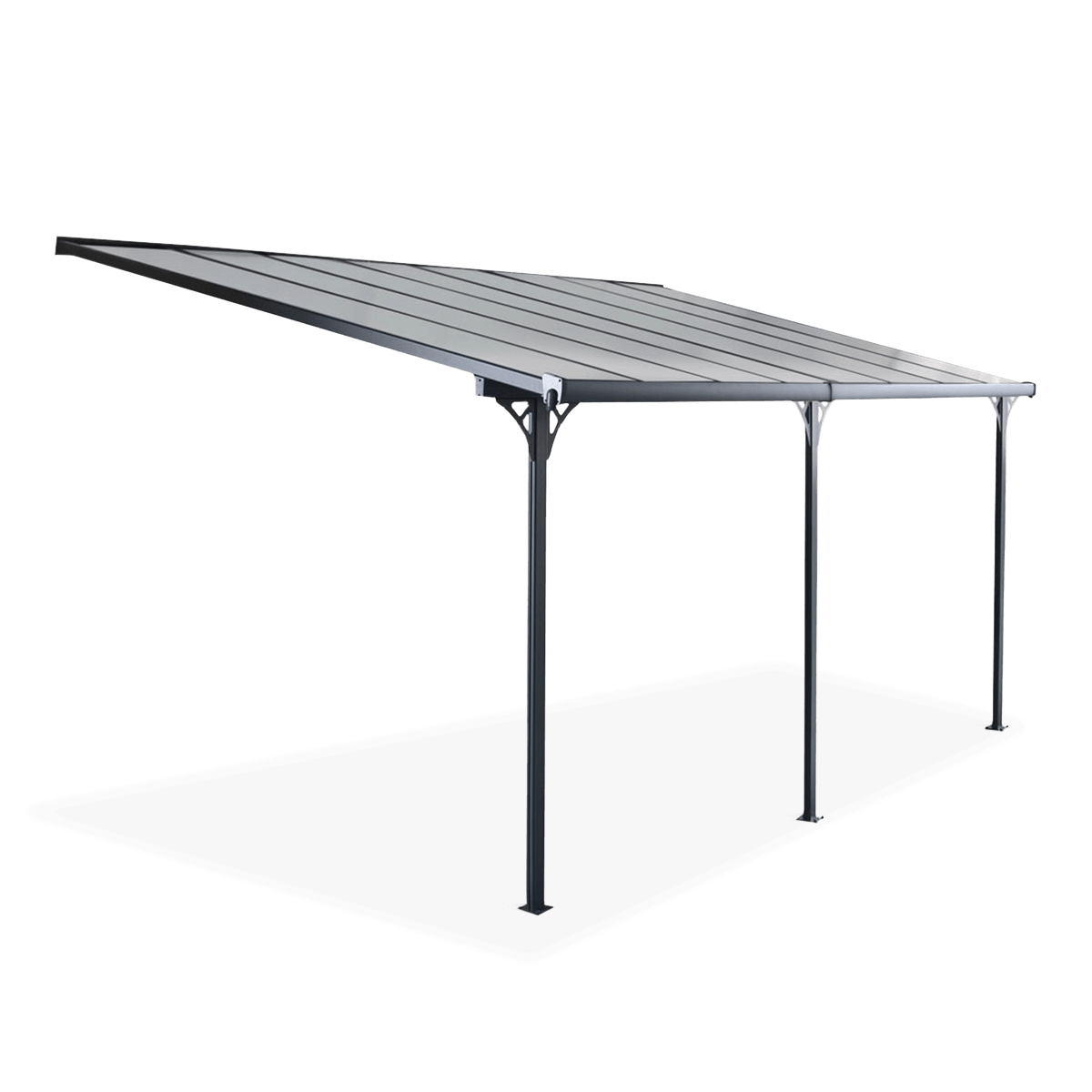 Wiata ogrodowa ATLANTA 3x5m Cold Grey