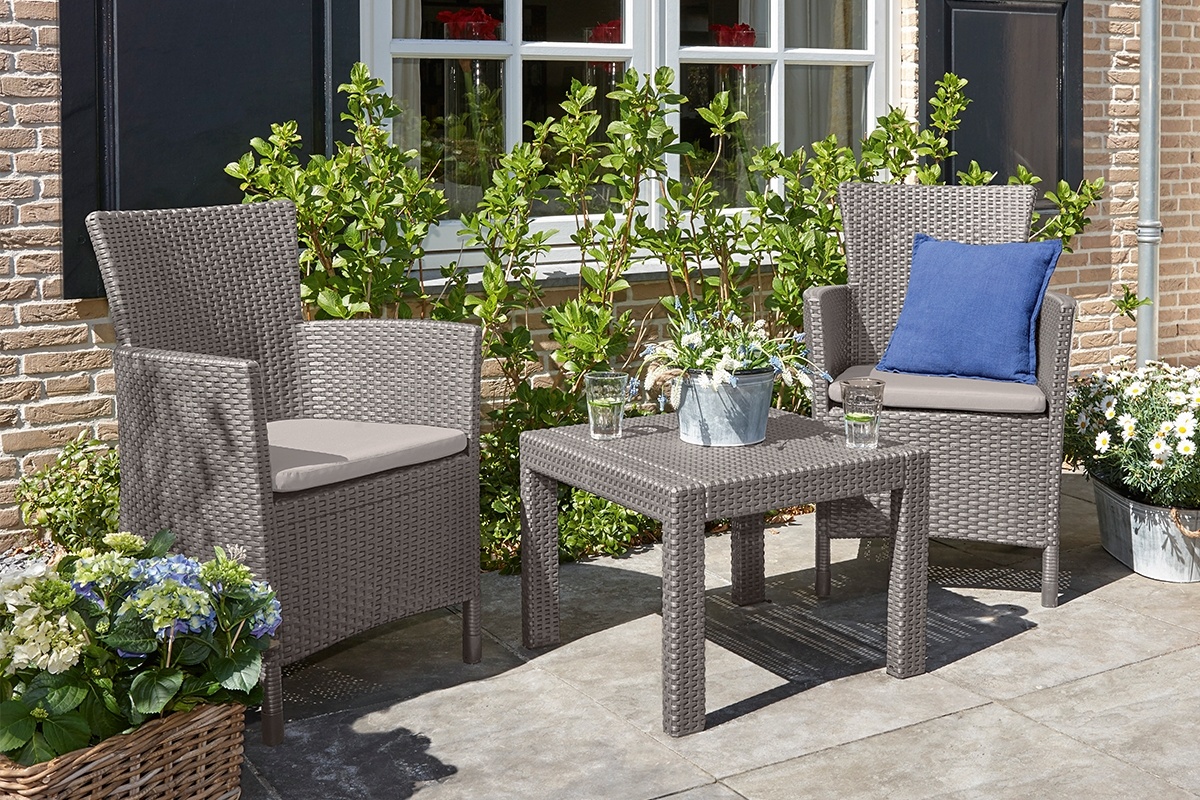 Allibert Zestaw Keter Rosario CE Balcony Set cappucino / piaskowy (216938)