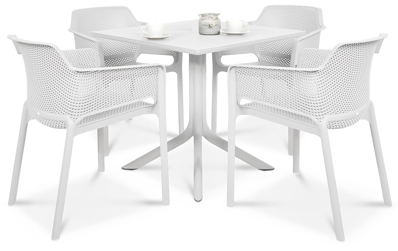 Meble Nardi NET/CLIP 4+1 Bianco