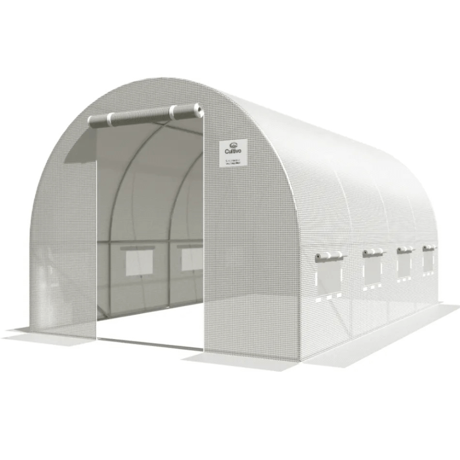 Tunel Foliowy 2,5X4X2 - 10M2 Biały