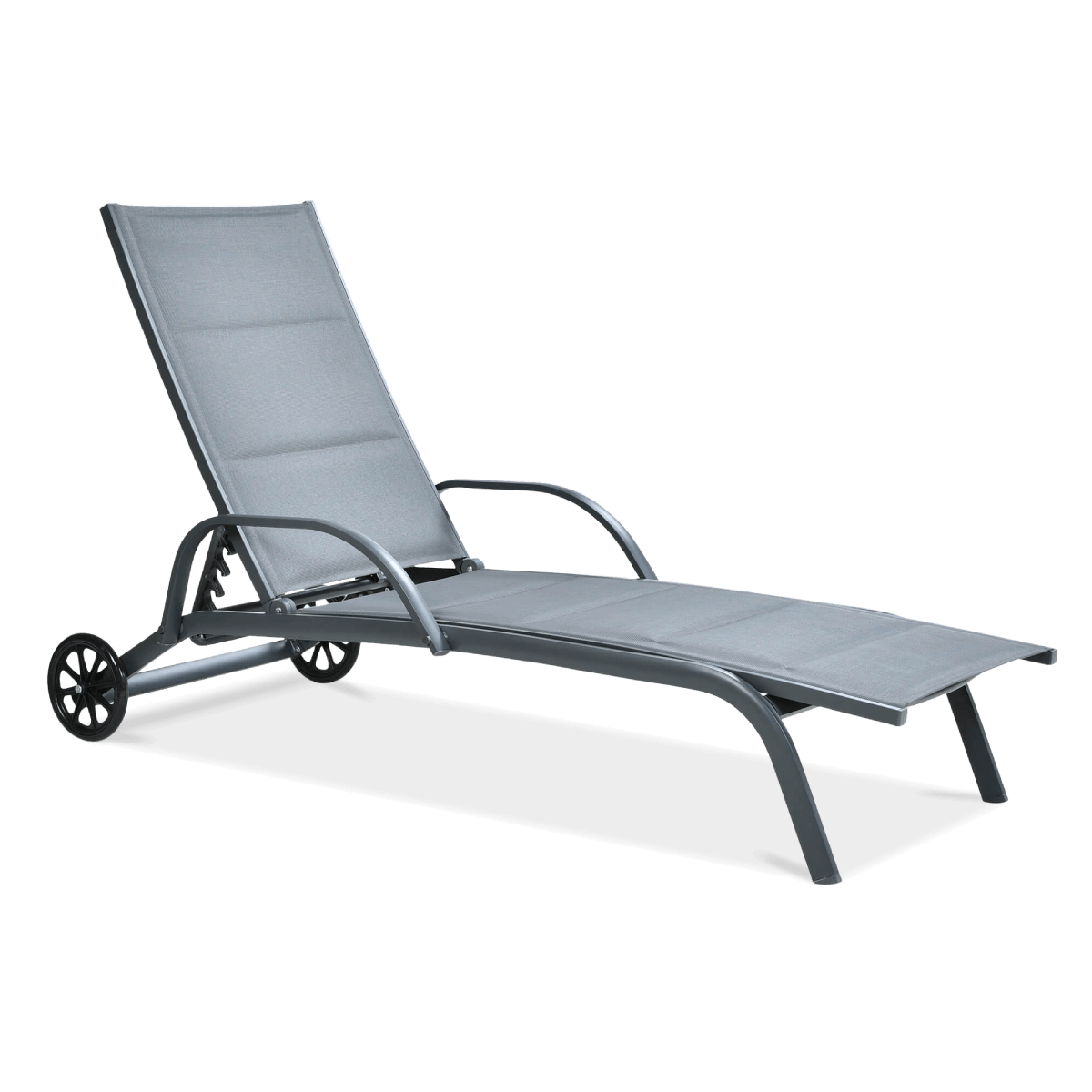 Leżak ogrodowy aluminiowy MAJORKA Grey