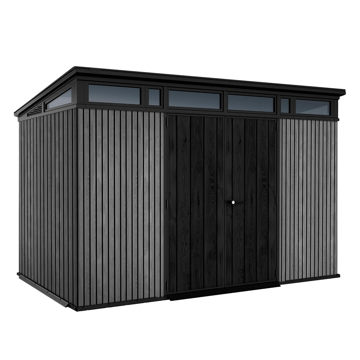 Duży domek narzędziowy penthouse 11x7 signature collection - keter : kolor - grey BK-014932