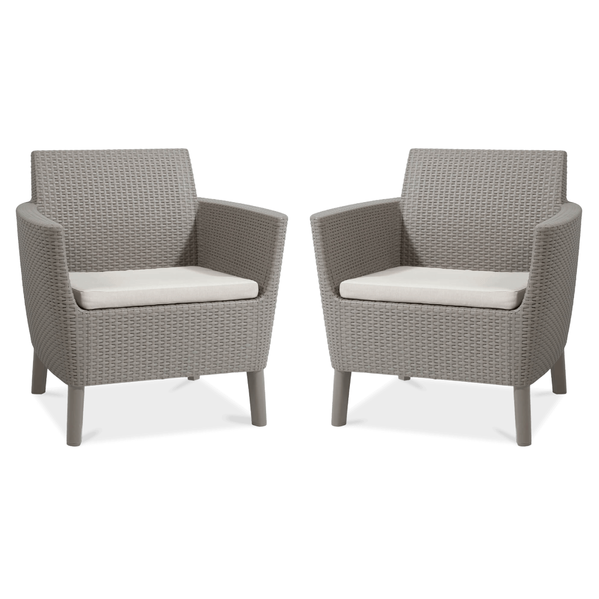 Zestaw balkonowy ogrodowy SALEMO DUO Cappuccino