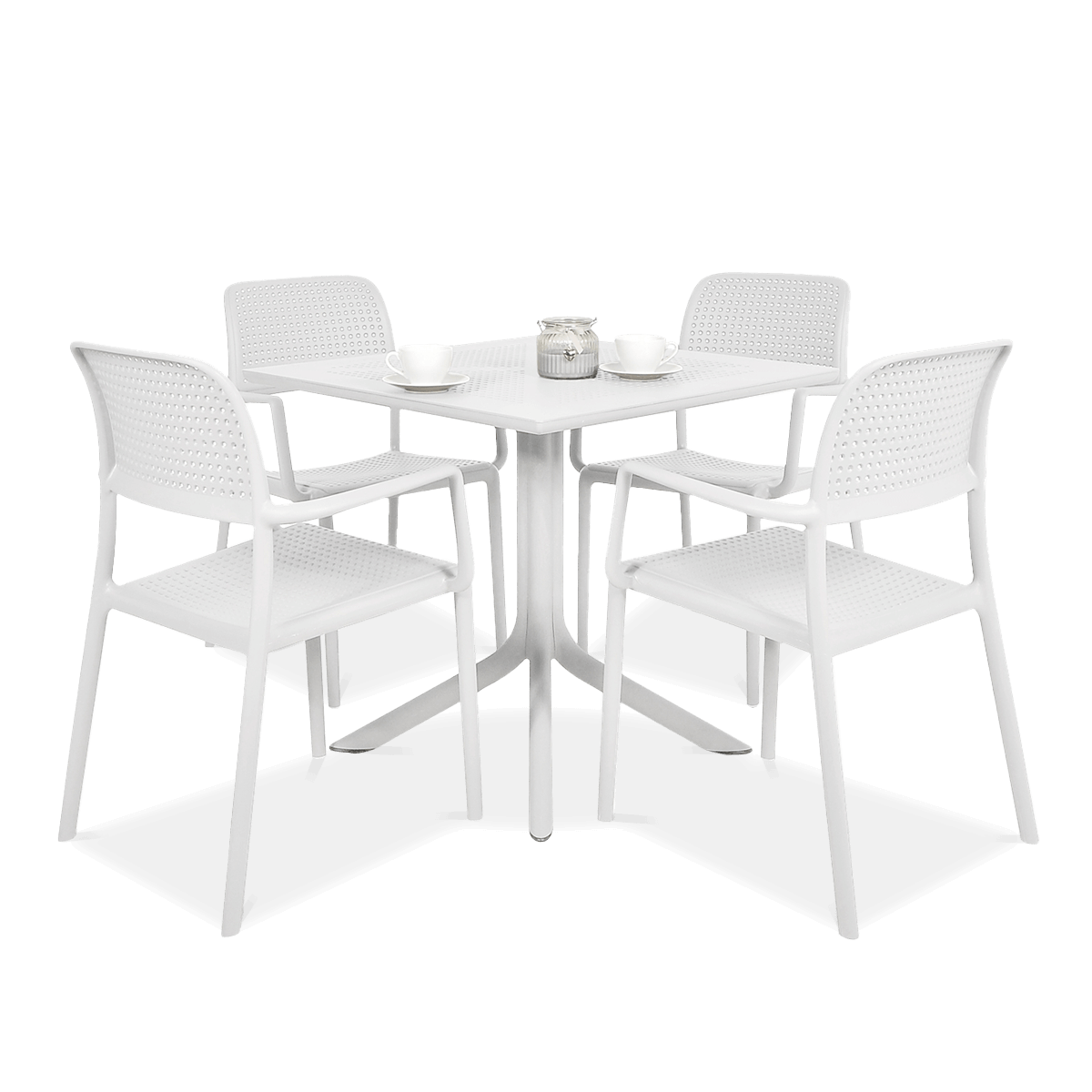 Meble Nardi BORA/CLIP 4+1 Bianco