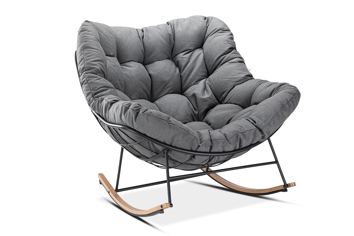 Fotel bujany RONDA Dark Grey - FOCUS GARDEN