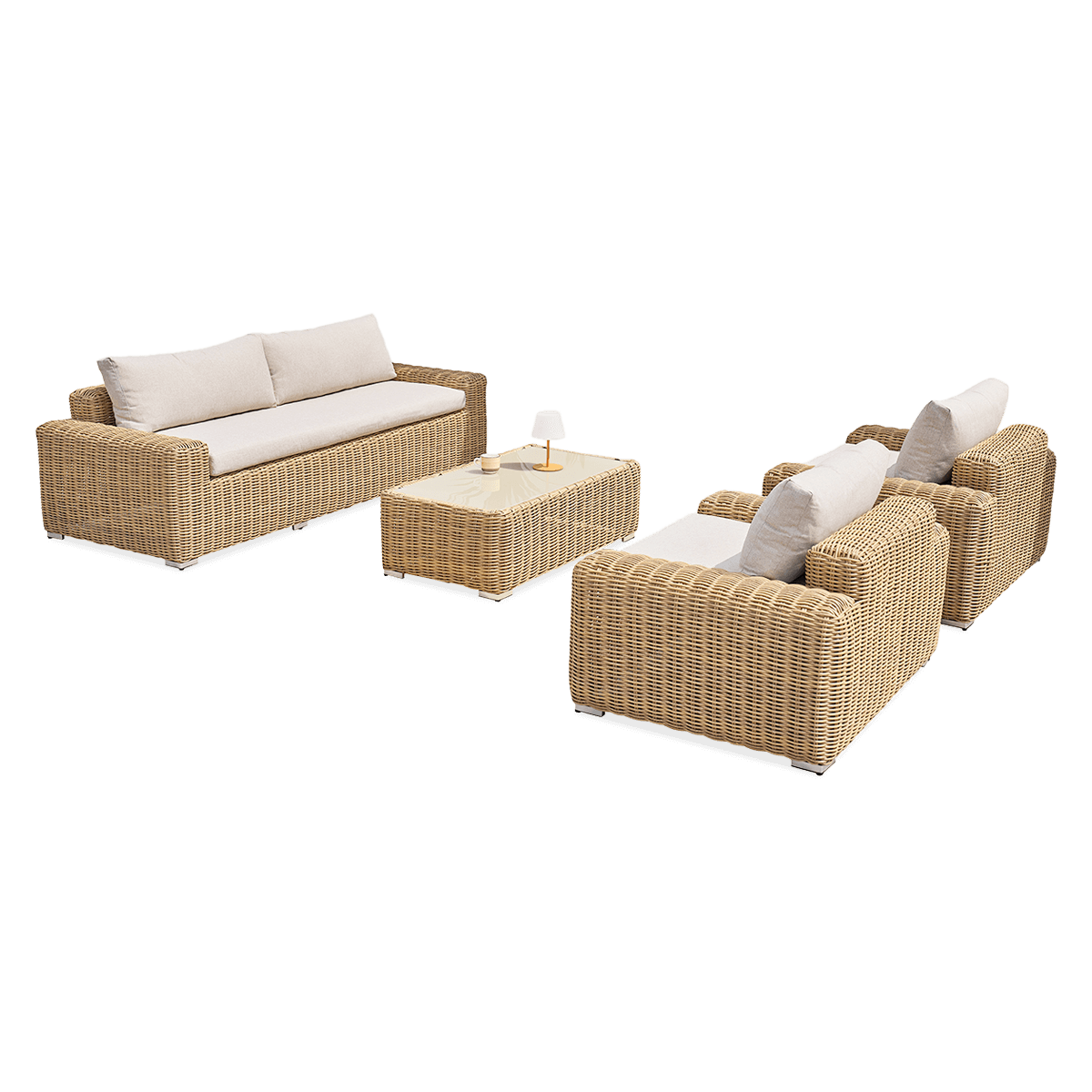 Zestaw tarasowy JAKARTA CAFFE Beige - Furrore