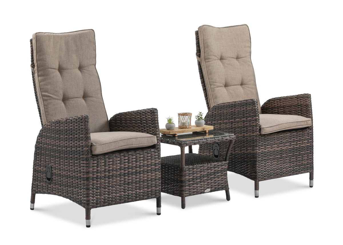 Zestaw Wypoczynkowy Malta Duo Brown