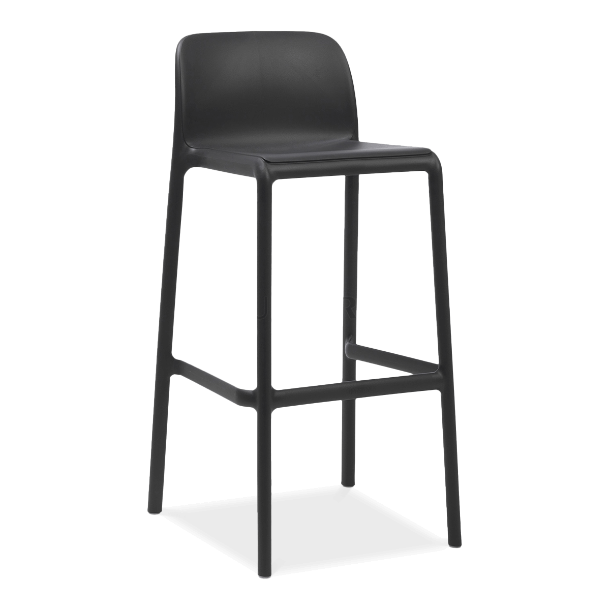 Nardi Stołek barowy Faro antracytowy