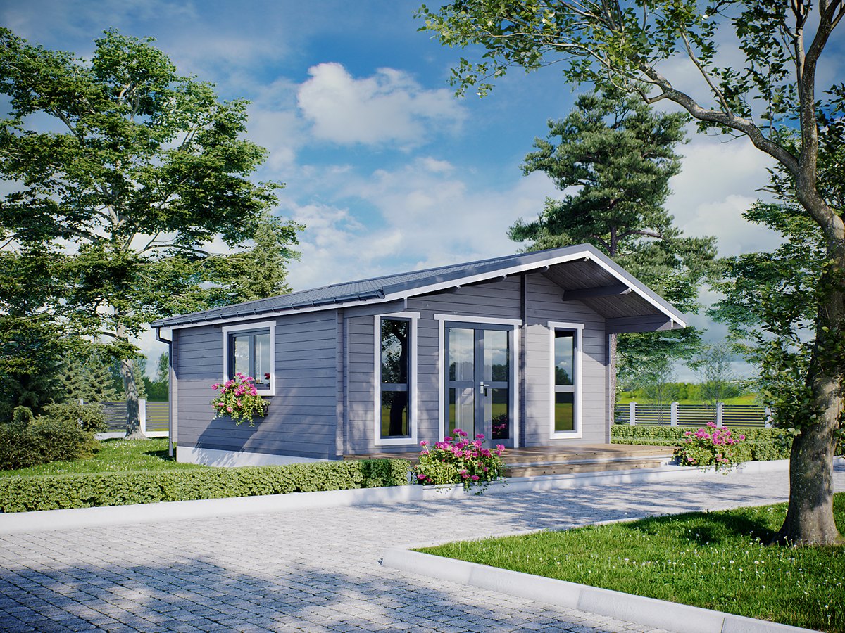 Domek letniskowy CHEWA 35m2 drewniany - Nordenwood