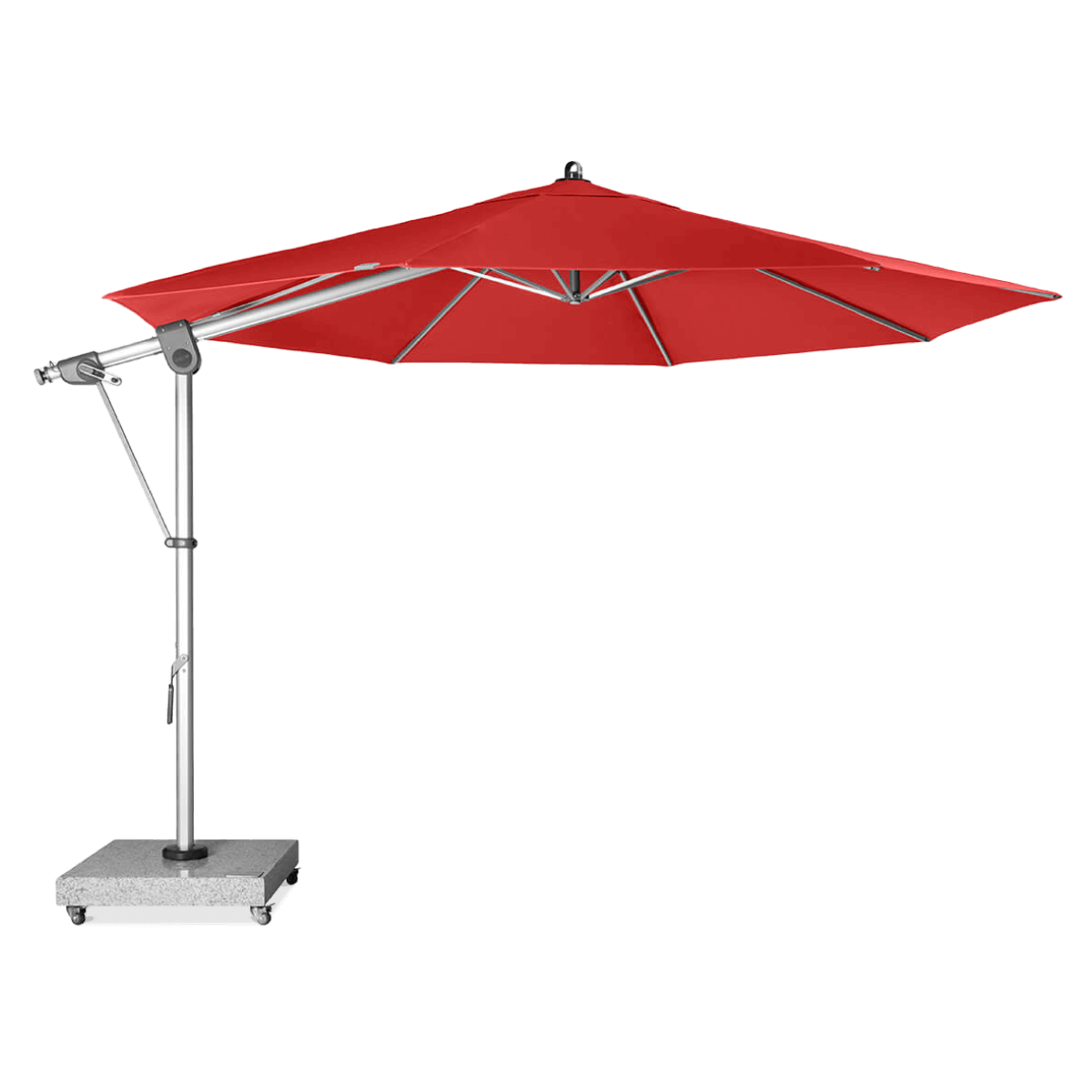 EXPERT 350P - parasol ogrodowy z drążkiem bocznym T809