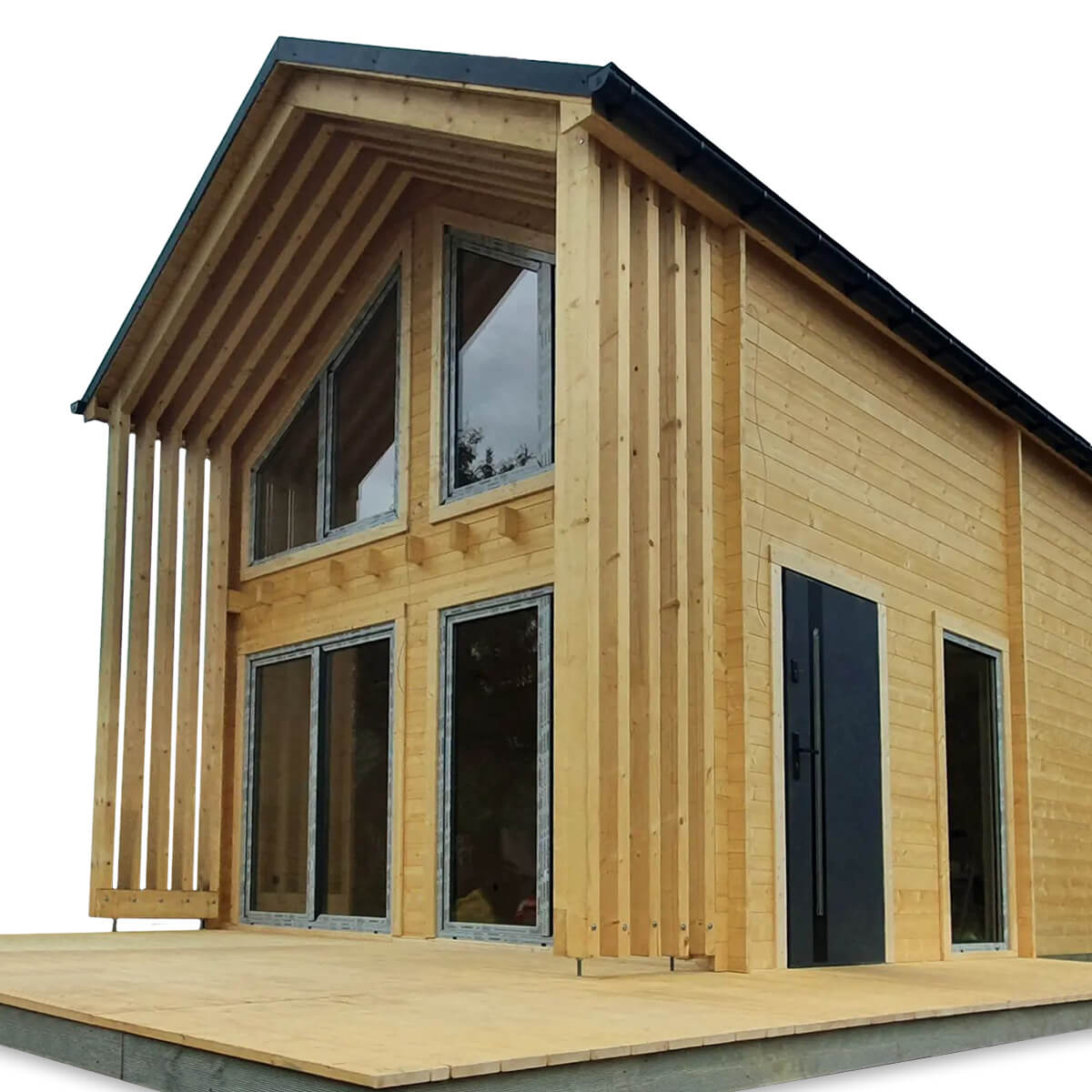 Domek letniskowy stodoła DARA z drewna 65m2 - Nordenwood