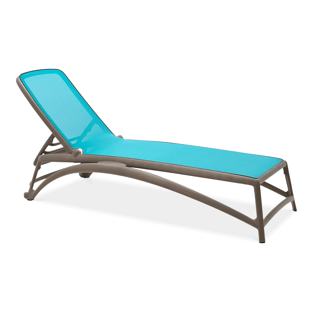 DKWADRAT Leżak Atlantico beżowy /turkusowy 209425