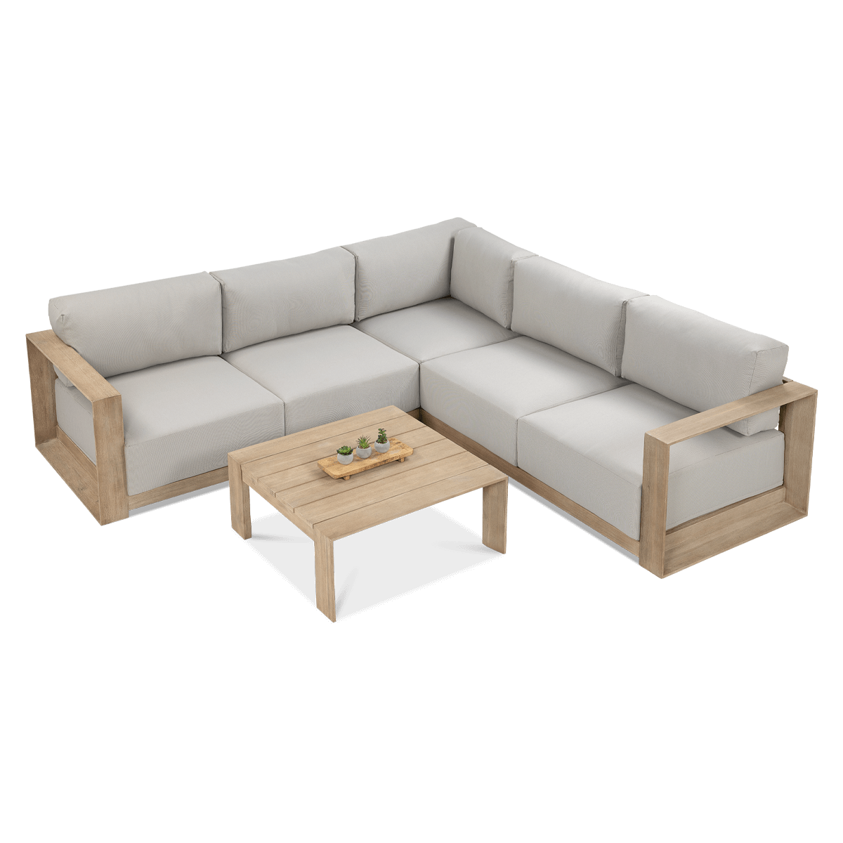 Narożnik ogrodowy drewniany wypoczynkowy ROYAL Caffe - Furrore