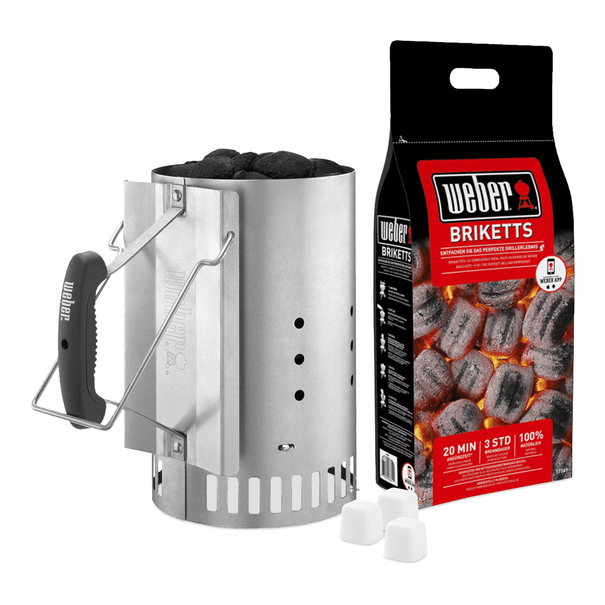 Weber zestaw do rozpalania do grilla 17631