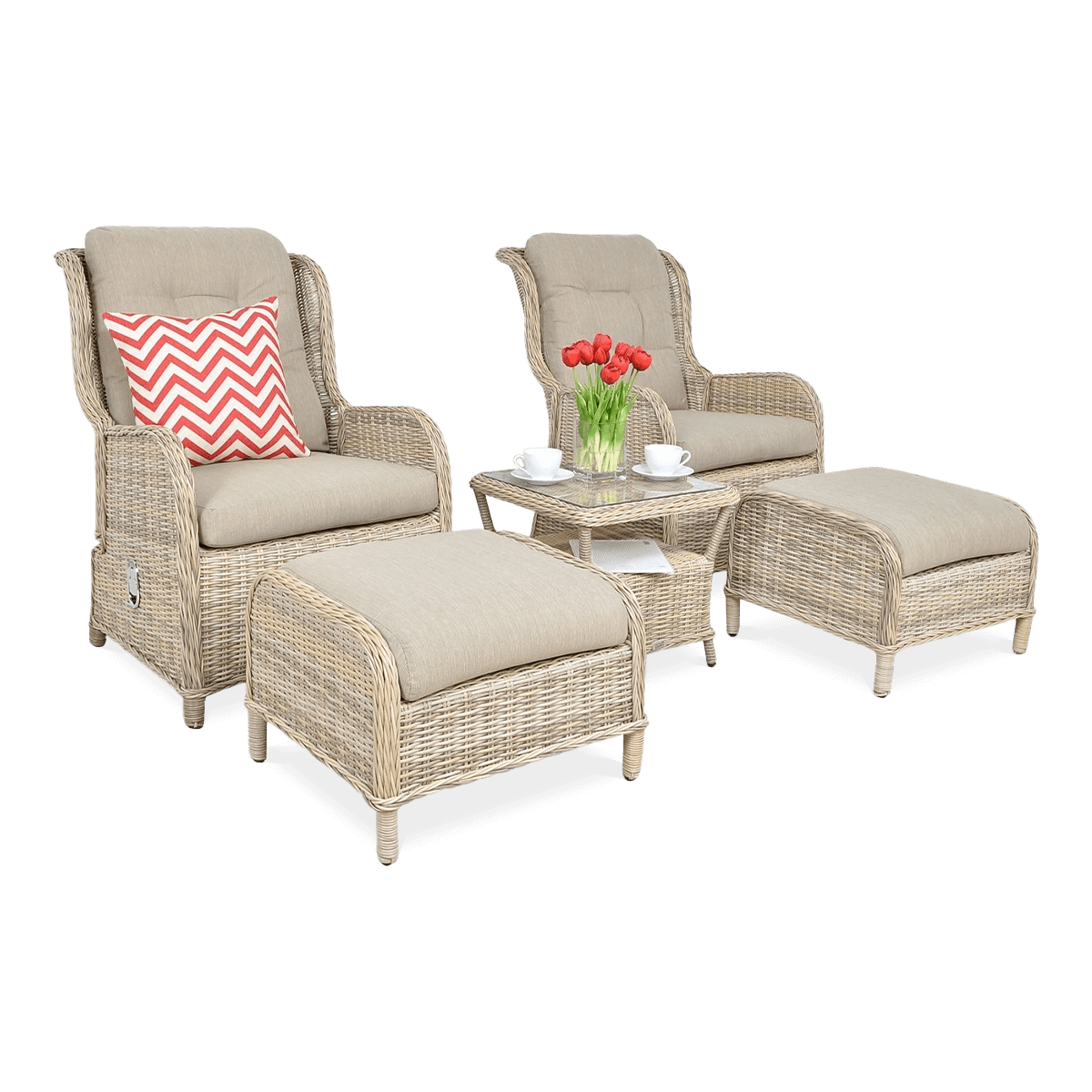 Zestaw wypoczynkowy SIENNA DUO PREMIUM Beige
