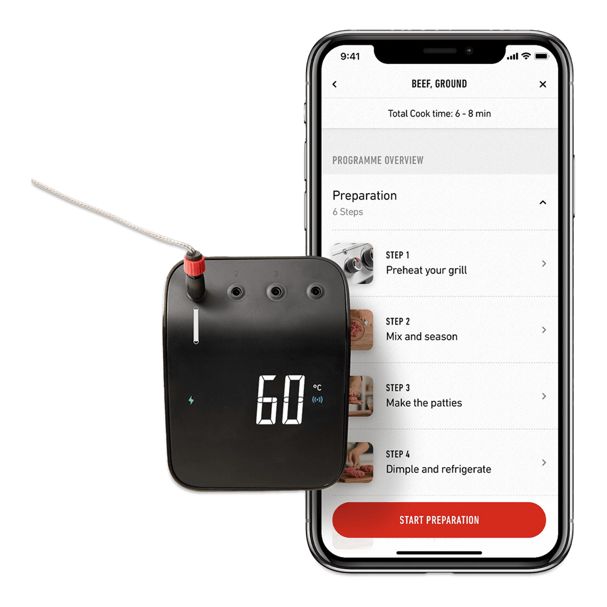 Weber Termometr Connect Smart Grilling Hub 3202) CERTYFIKOWANY PARTNER WORLD 3202