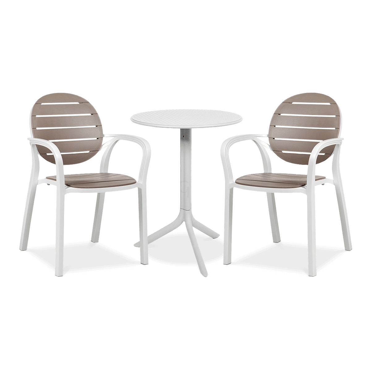 Zestaw Nardi PALMA/STEP 2+1 Bianco