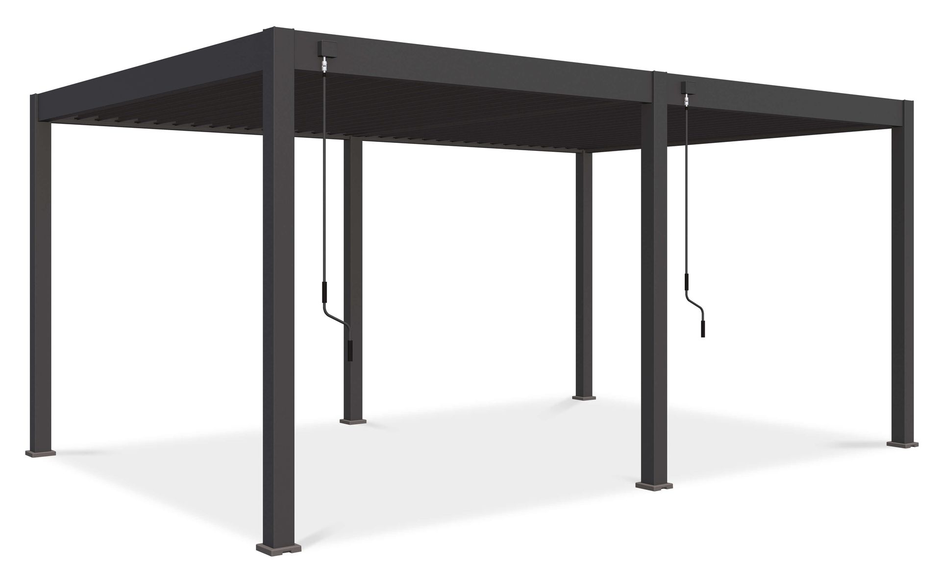 Pergola tarasowa DELUXE 3,6x5,3 Anthracite - Gutroof