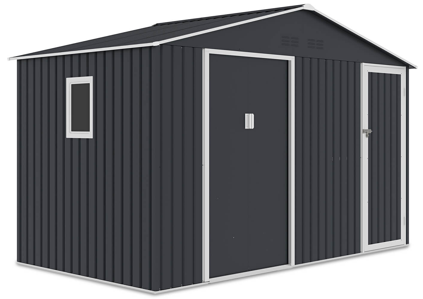 Domek Gospodarczy Falcon 340X194Cm Cold Grey - Hardmaister