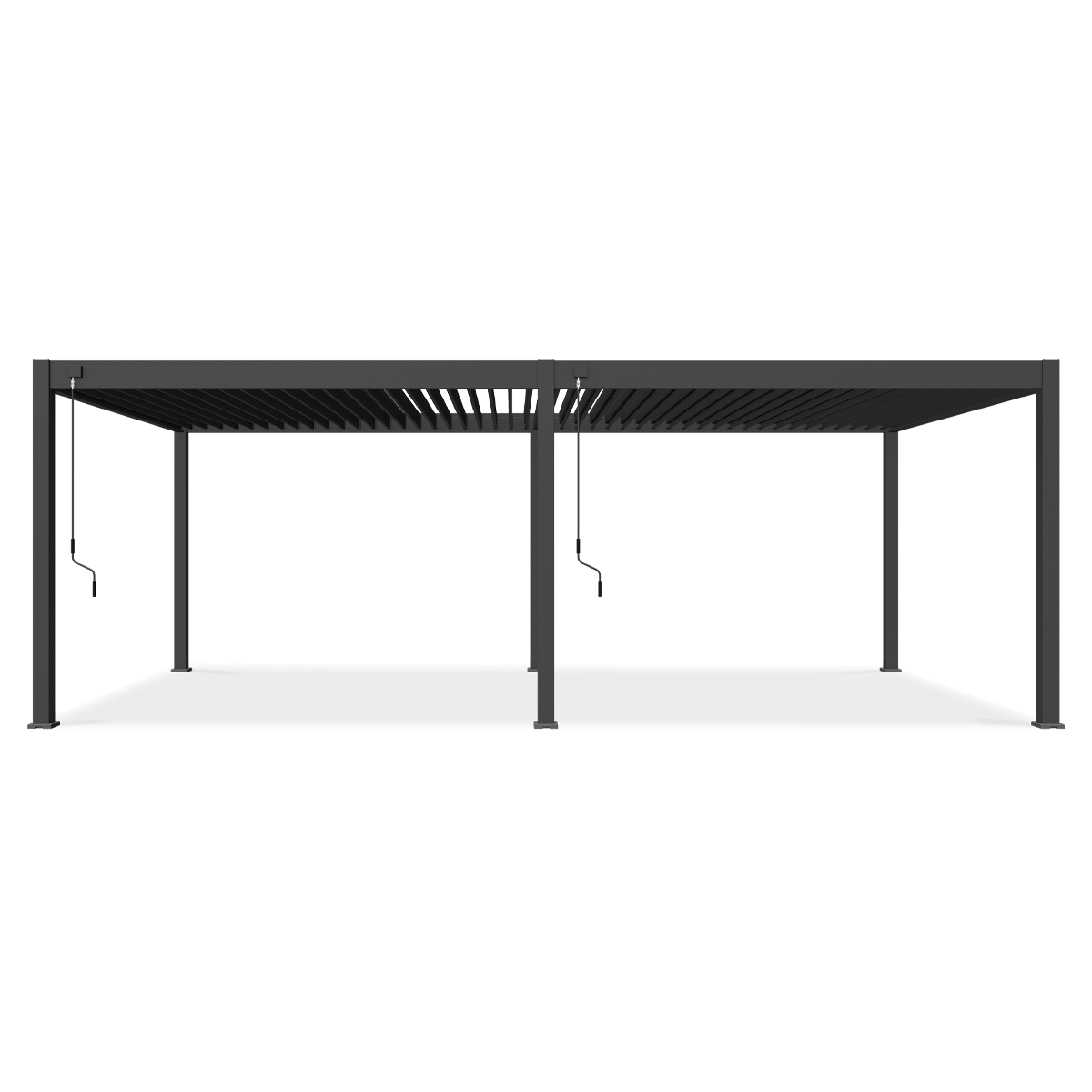 Pergola tarasowa 3.6x7.2 DELUXE Anthracite - Gutroof