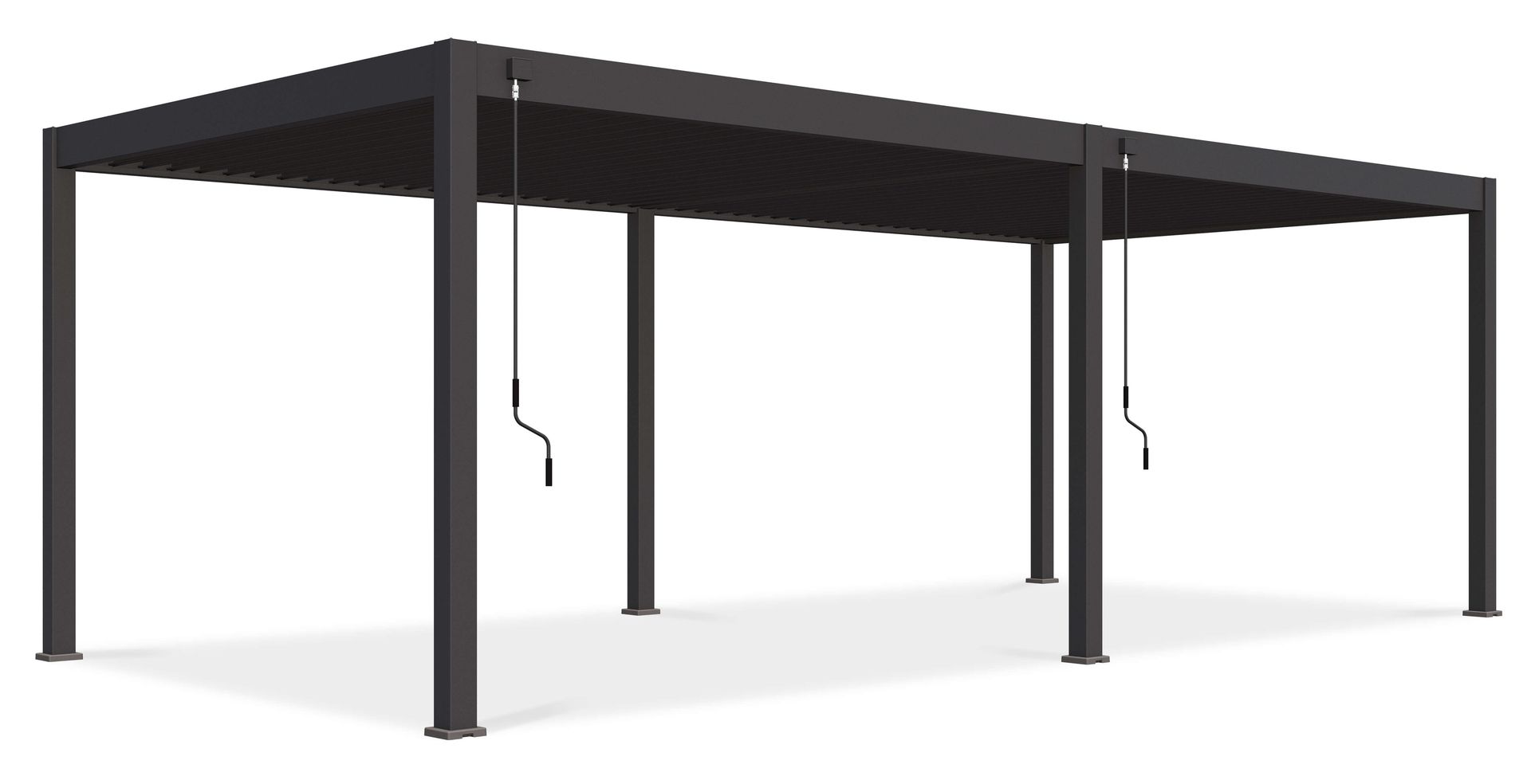 Pergola tarasowa 3.6x7.2 DELUXE Anthracite - Gutroof
